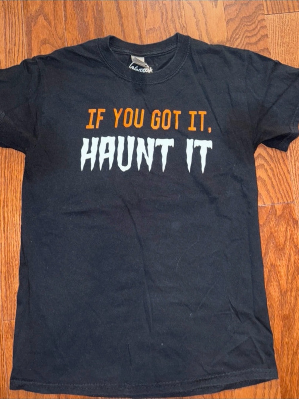 Women’s or Kids "If You Got It, Haunt It" Black Halloween T-Shirt
